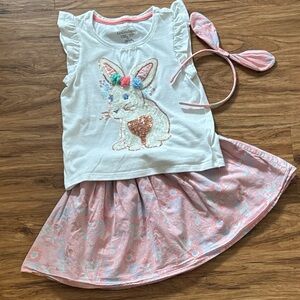 Catherine Malandrino Easter Set Girls Medium